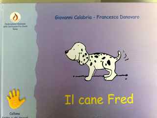 Copertina del libro "Il cane Fred".